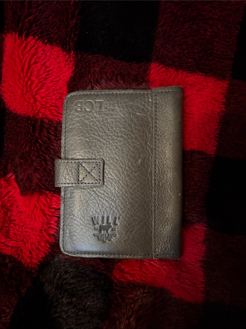 Will Leather Goods mini journal cover - Gray - Picture 2 of 4